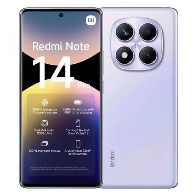 Xiaomi Redmi Note 14 Pro 8/256GB, Aurora Purple