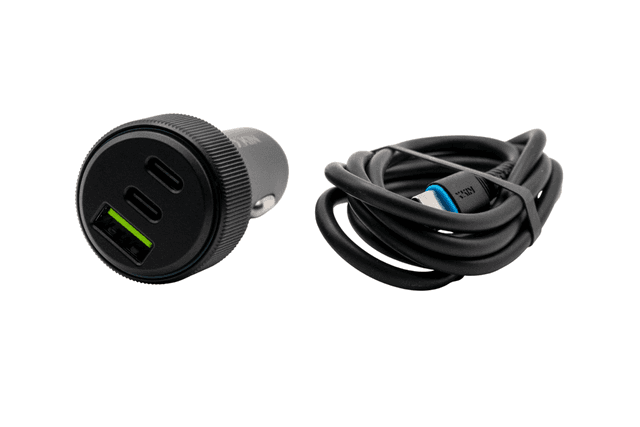 Автомобильное зарядные устройство XKIN XK-CAR18 68Вт PO(30Вт - 25Вт) • 0C3.0(18W USB-C) USB-A • USB-C + Кабель