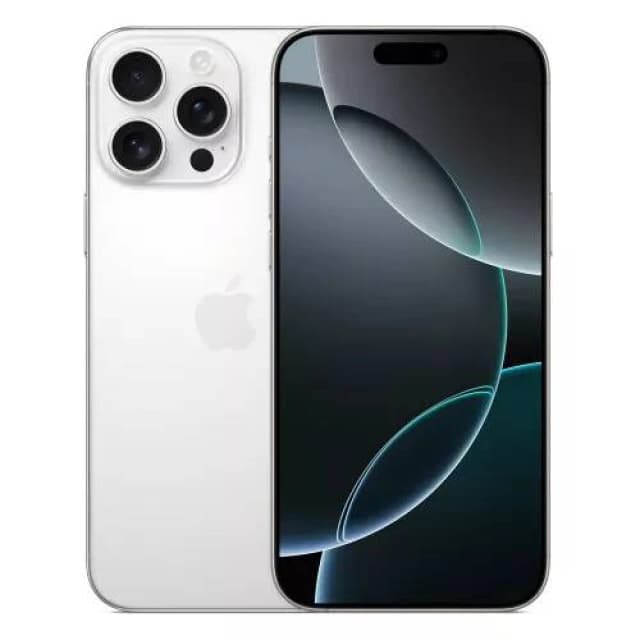 Apple iPhone 16 Pro 256GB, White Titanium, Dual SIM