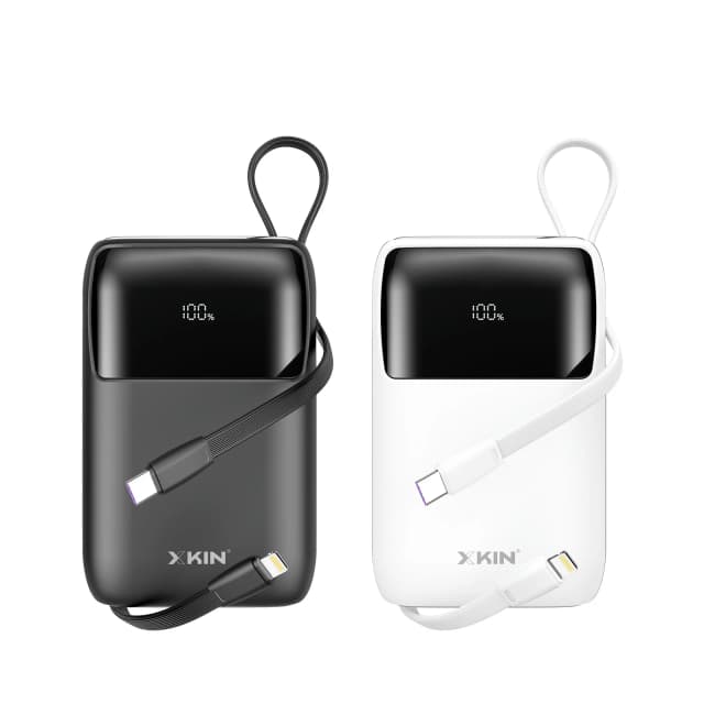 Портативный аккумулятор XKIN Ultra Fast XK-PB2039 [20000 мАч, встроенные кабели]
