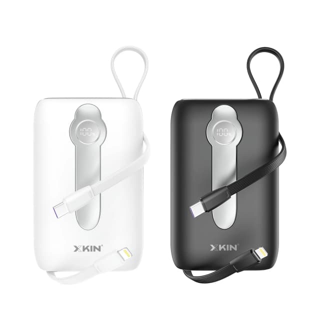 Портативный аккумулятор XKIN Fast Charging XK-PB2066 [20000 мАч, встроенные кабели]