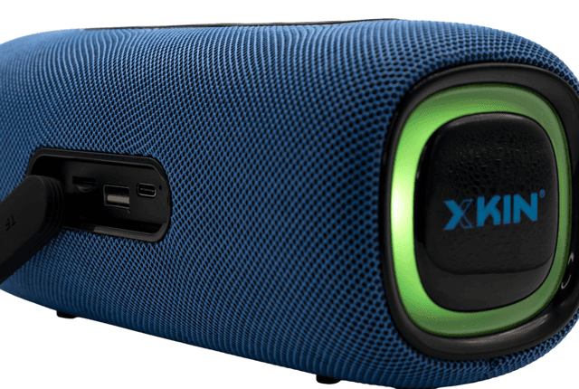 Портативная колонка XKIN XK-SP5 RGB Lights, Water Resistant 12ч музыки (Blue)